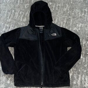 The North Face Black Hooded Fleece Jacket